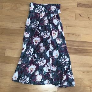 Lularoe Floral Maxi Skirt